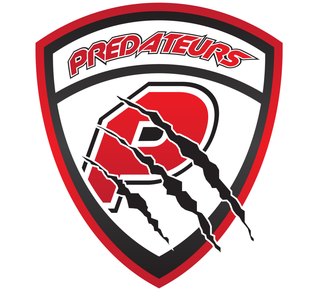 logo des Prédateurs, club de roller-hockey de Vierzon
