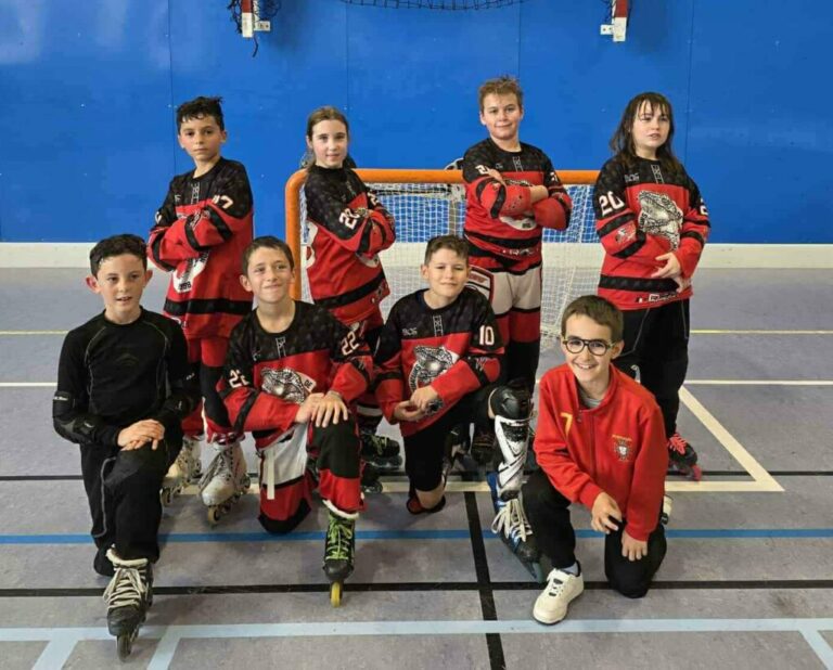 Photo de l'équipe U13 des Prédateurs de Vierzon après une journée à Châteauroux lors de la saison 2025-2026
