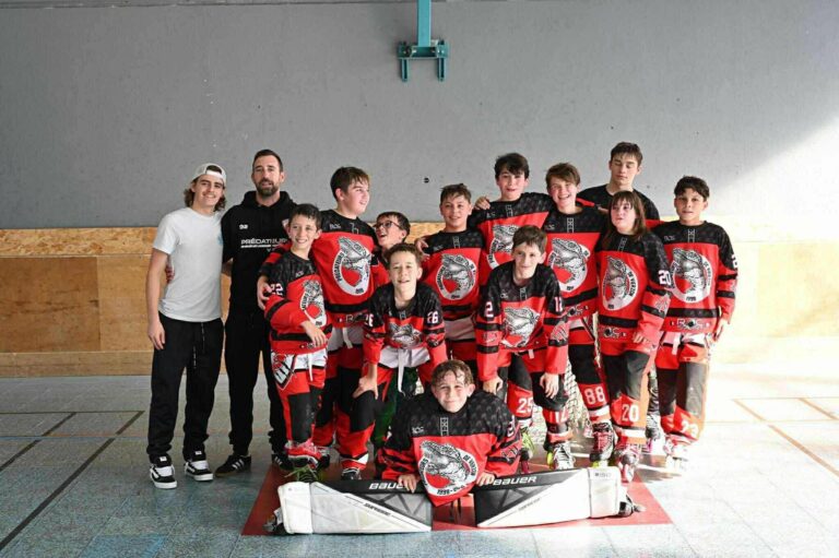 Photo de l'équipe U15 des Prédateurs de Vierzon à Evretz pour la saison 2025-2026