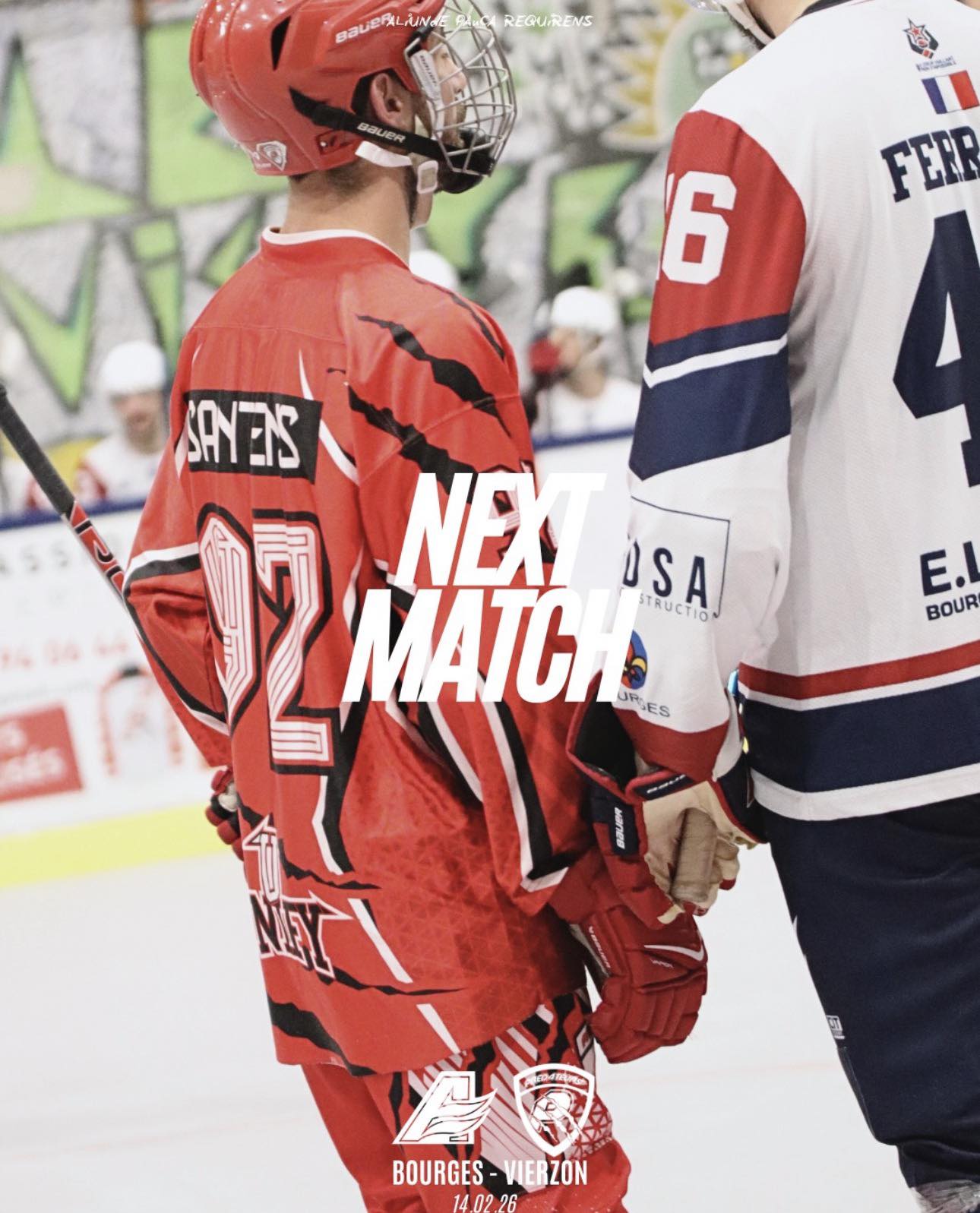 Match contre Bourges à Bourges s25-26