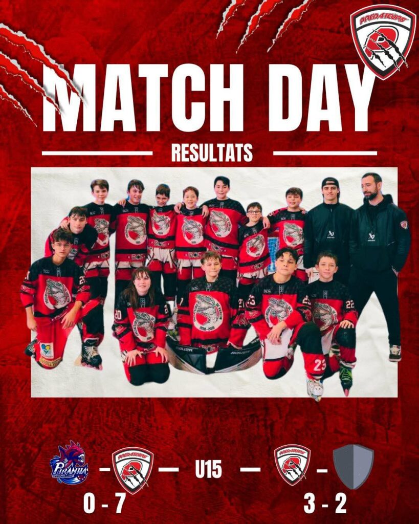 Résultat U15 à Chateauroux janv 25-26