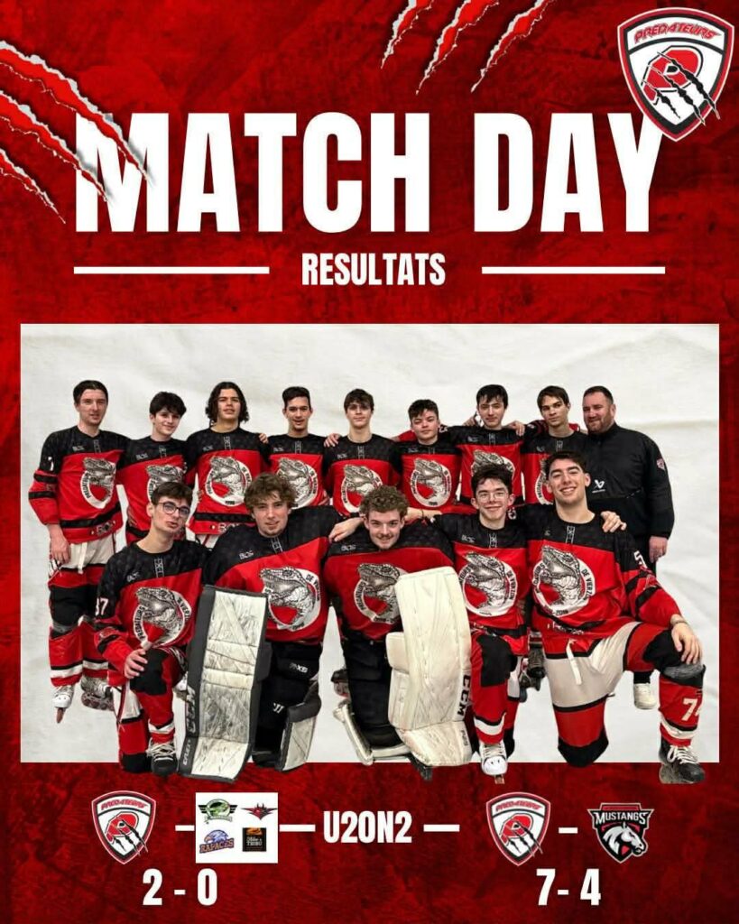 U20 niveau national 2, résultat de la journée à Vierzon de février