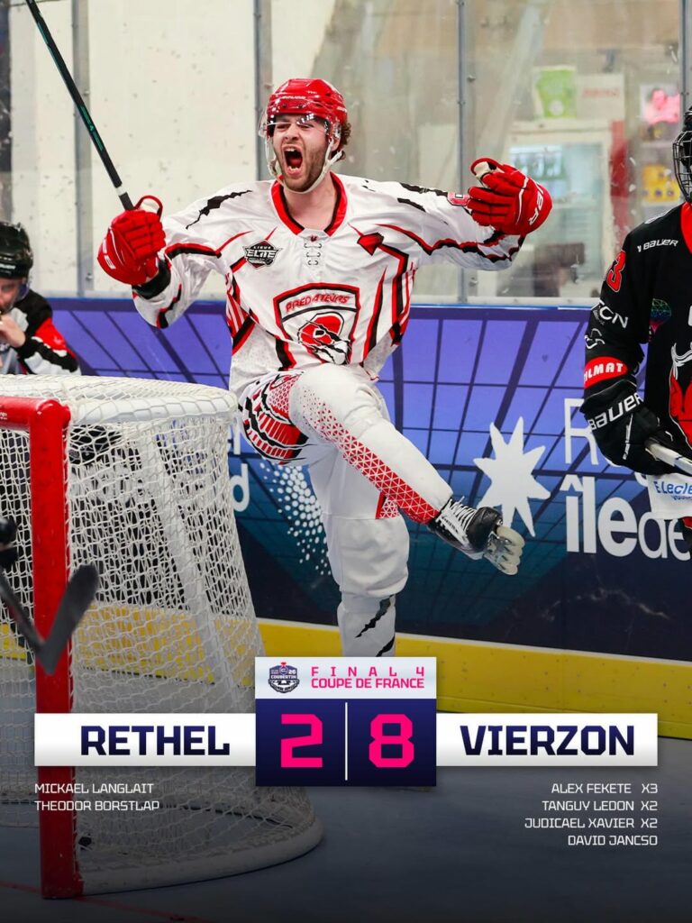 Résultat 1/2 final vs Rethel de coupe de France saison 25-26