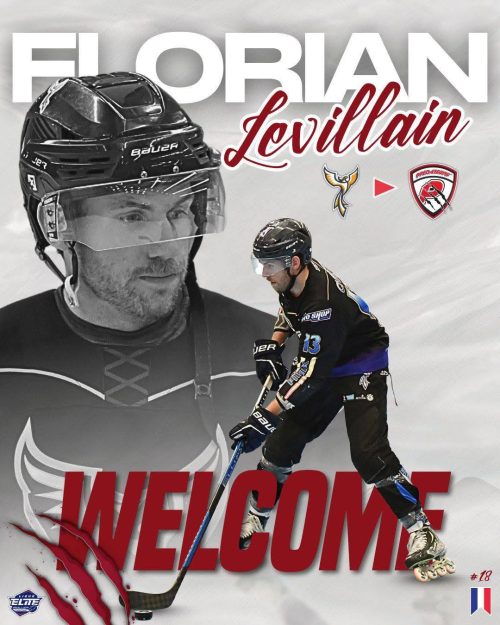 F.LEVILLAIN ARRIVERS25-26 Image d'information de l'arriver du Joueur FLORIAN LEVILLAIN