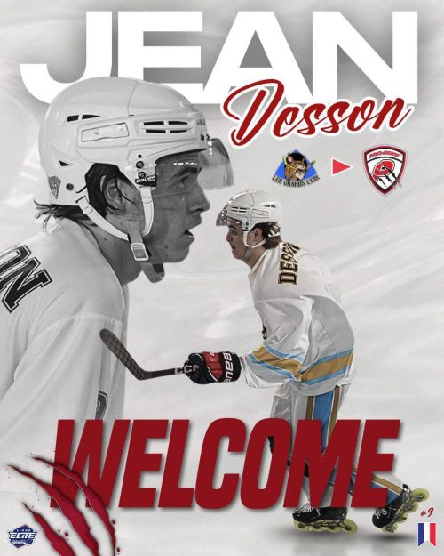 J.DESSON ARRIVERS25-26 Image d'information de l'arriver du Joueur JEAN DESSON
